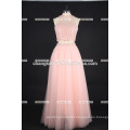 Gorgeous heavy beaded Long Tulle Evening Dress For Women